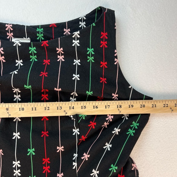 Holiday Cocktail Party Midi Dress Size 1X Christmas Fit & Flare 50s Retro Swing - Picture 11 of 13